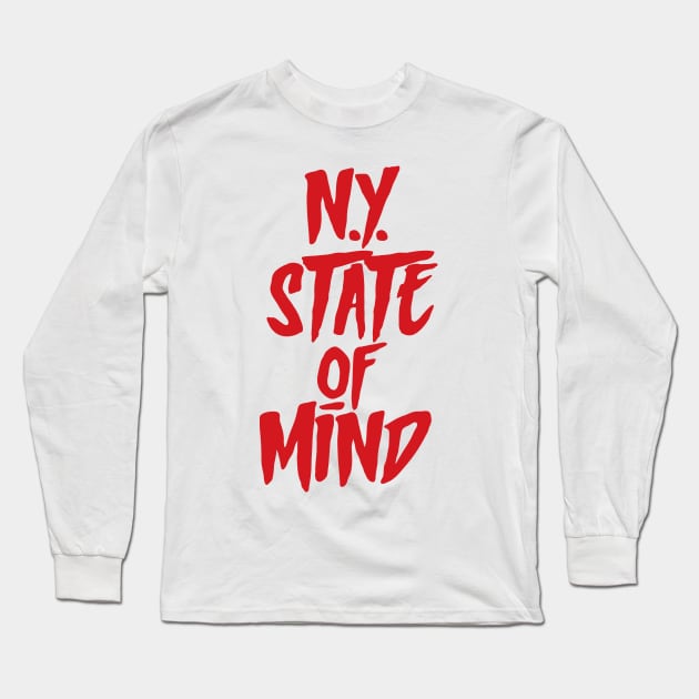 N.Y. State of Mind Long Sleeve T-Shirt by Skush™